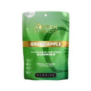 Mitten Extracts 200mg Gummies Green Apple product image