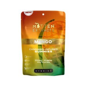 Mitten Extracts 200mg Gummies Mango product image