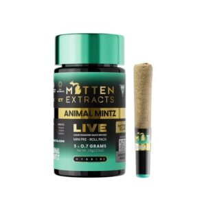 Mitten Extracts 5 Pack 7g Live Sauce Infused Prerolls Animal Mintz H (5-pack) product image