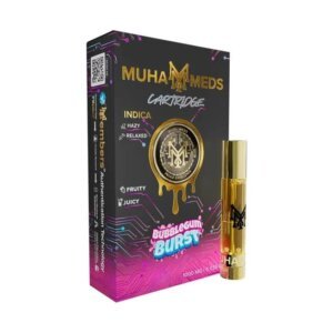 Muha Meds 1g Cart Bubble Gum Burst product image
