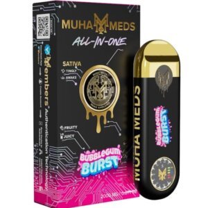 Muha Meds 2g Disposable Bubble Gum Burst product image