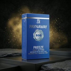 Paynaway 500mg THC 500mg CBD Transdermal Muscle Freeze Rub product image