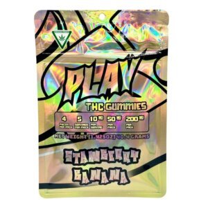 Play 200mg Gummies Strawberry Banana product image
