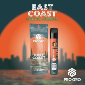 Pro Gro 1g Live Resin Disposable East Coast Sour Diesel product image