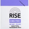 Rise 40mg Transdermal Patch CBD THC Restoration 4 1 product image