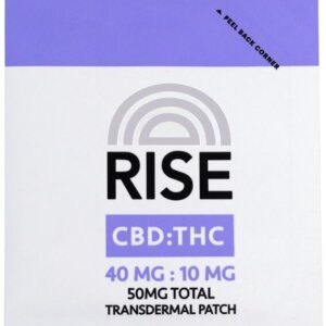 Rise 40mg Transdermal Patch CBD THC Restoration 4 1 product image