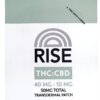 Rise 40mg Transdermal Patch THC CBD Relief 4 1 product image