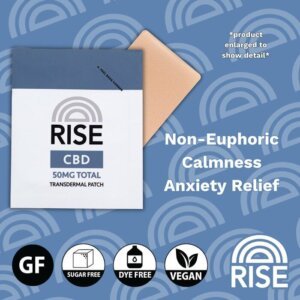 Rise 50mg Transdermal Patch CBD product image