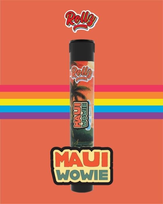 Rollz 1g Infused Preroll Maui Wowie Rollz 1g Infused Preroll Maui Wowie product image
