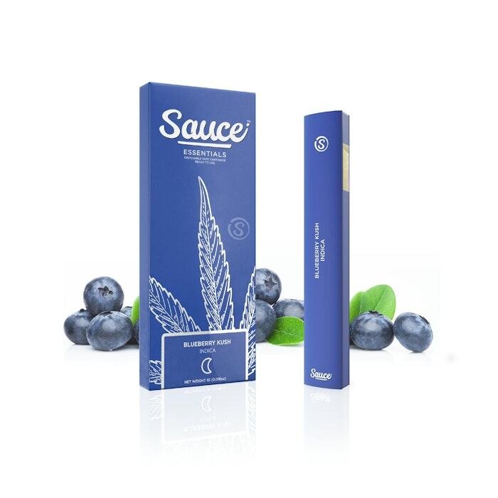 Sauce 1g Disposable Vape Blueberry Kush Sauce 1g Disposable Vape Blueberry Kush product image