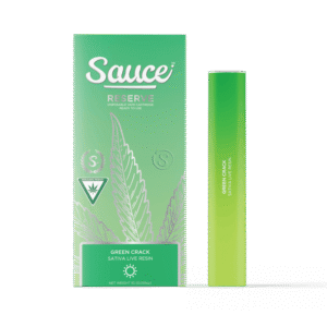 Sauce 1g Live Resin Disposable Green Crack product image