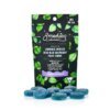 Smokiez 200mg Gummies Sour Blue Raspberry Indica product image
