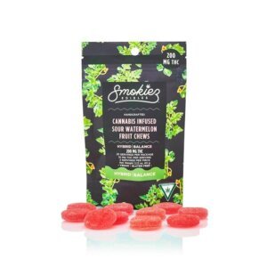 Smokiez 200mg Gummies Sour Watermelon Hybrid product image