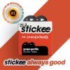 Stickee 1g Live Resin Grape Gorilla product image