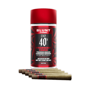 Stiiizy 5 Pack 5g Live Resin Infused Blunts Strawberry Cough (5-pack) product image
