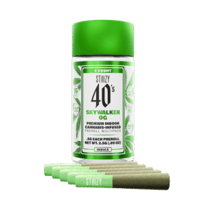 Stiiizy 5 Pack 5g Live Resin Infused Prerolls Skywalker OG (5-pack) product image