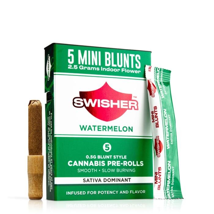 Swisher 5 Pack 5g Infused Blunts Watermelon S 5-pack Swisher 5 Pack 5g Infused Blunts Watermelon S (5-pack) product image
