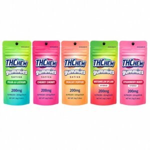 Thchew 200mg Gummies Peachy Popper product image