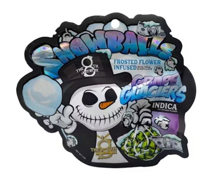 The 8th 3 5g Snowball Prepack Grape Glaciers The 8th 3 5g Snowball Prepack Grape Glaciers product image