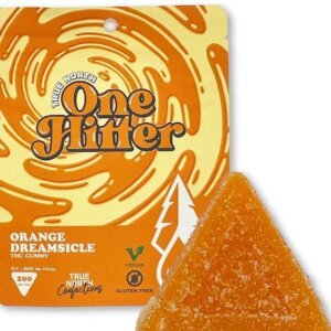True North 200mg Single Gummy Orange Dreamsicle product image