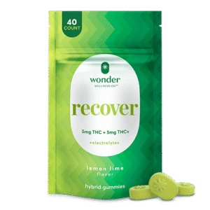 Wonder 200mg THC 200mg Thcv Gummies Recover product image
