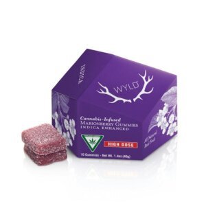 Wyld 200mg Gummies Marionberry product image