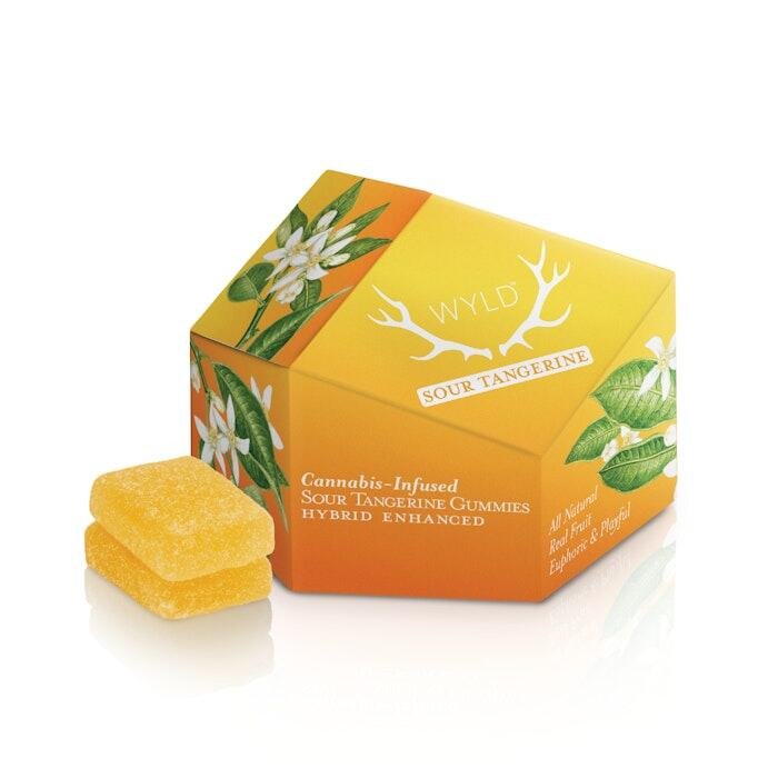 Wyld 200mg Gummies Sour Tangerine Wyld 200mg Gummies Sour Tangerine product image