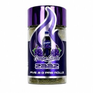 Zaaz 5 Pack 8g Infused Prerolls Grape Soda (5-pack) product image